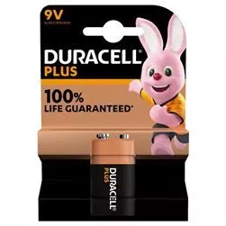 Batteria Duracell Plus 9 V